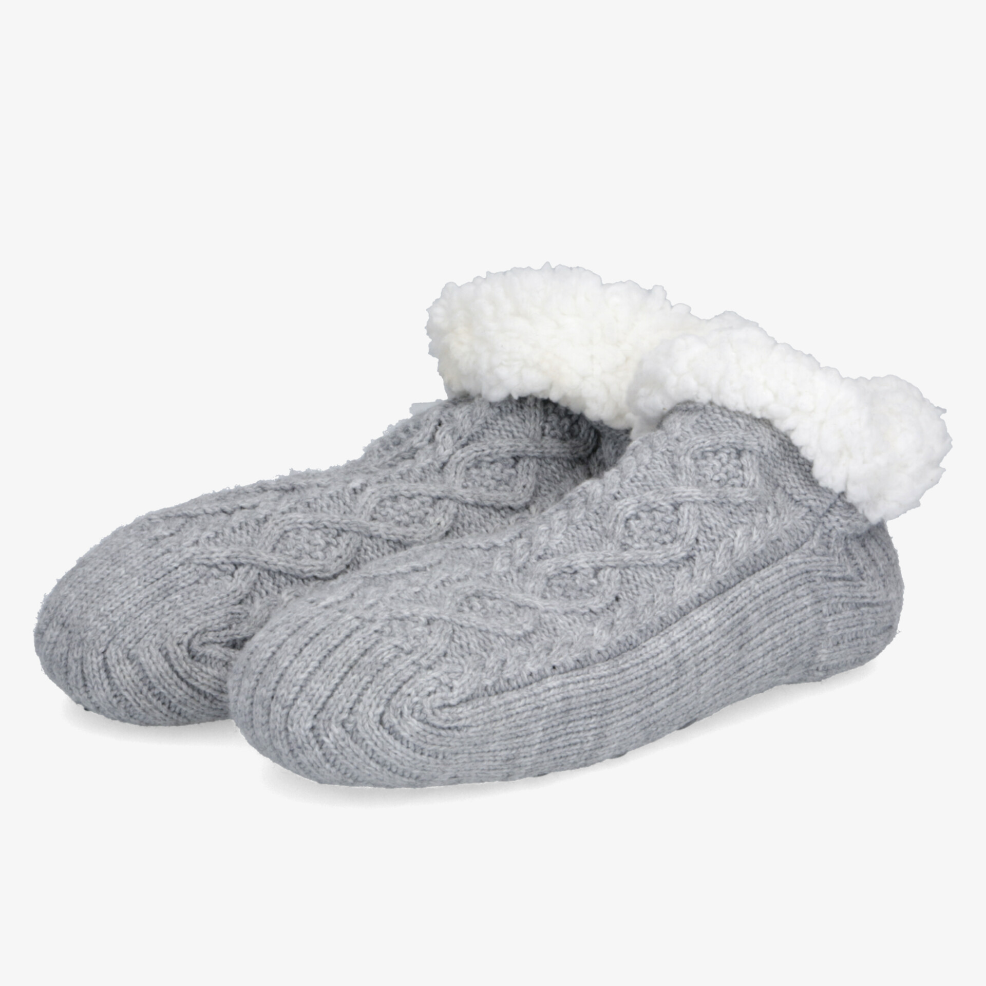 XSRY Damen Kuschelsocken grau