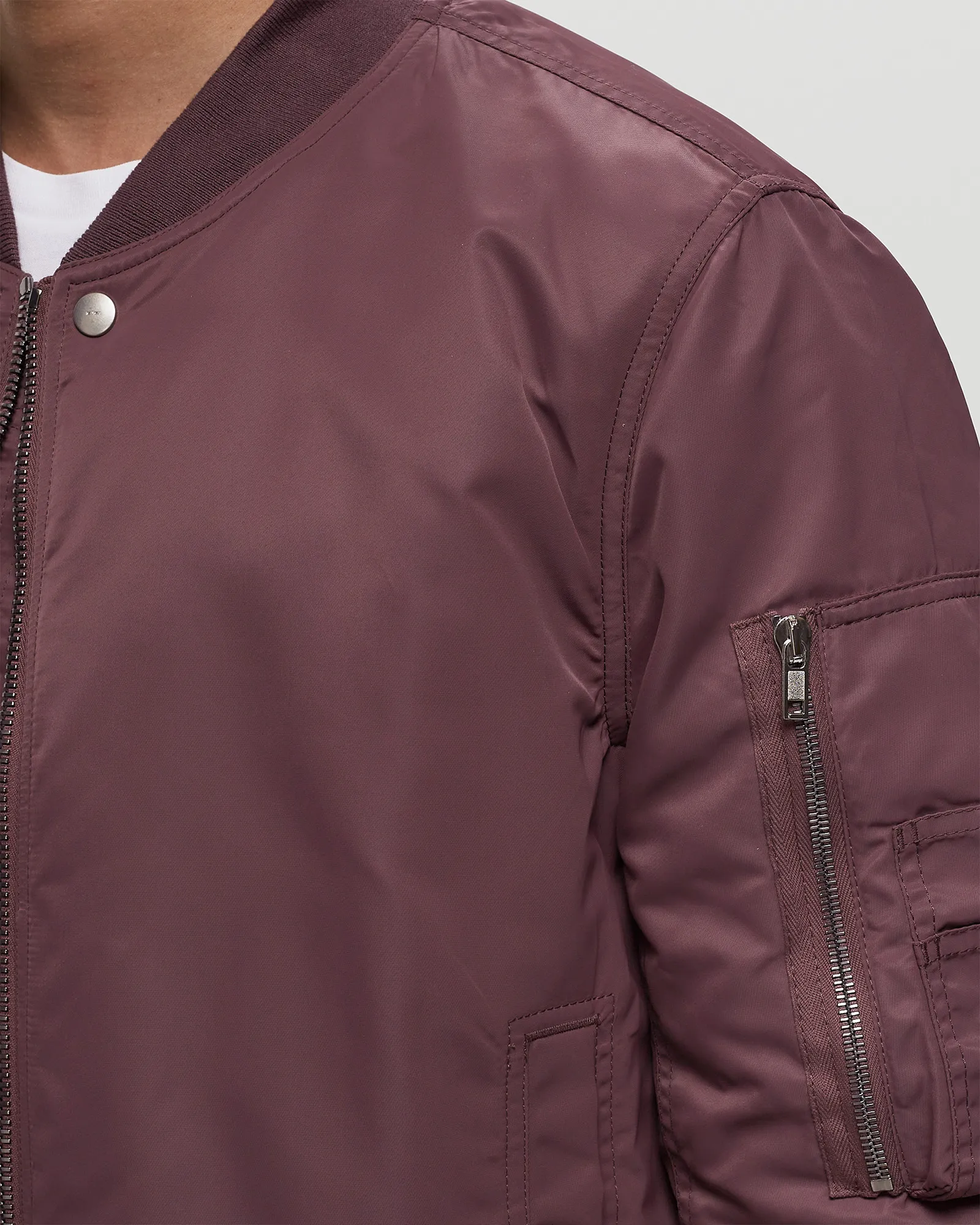 Rick Owens DRKSHDW WOVEN PADDED BOMBER - FLIGHT BOMBER