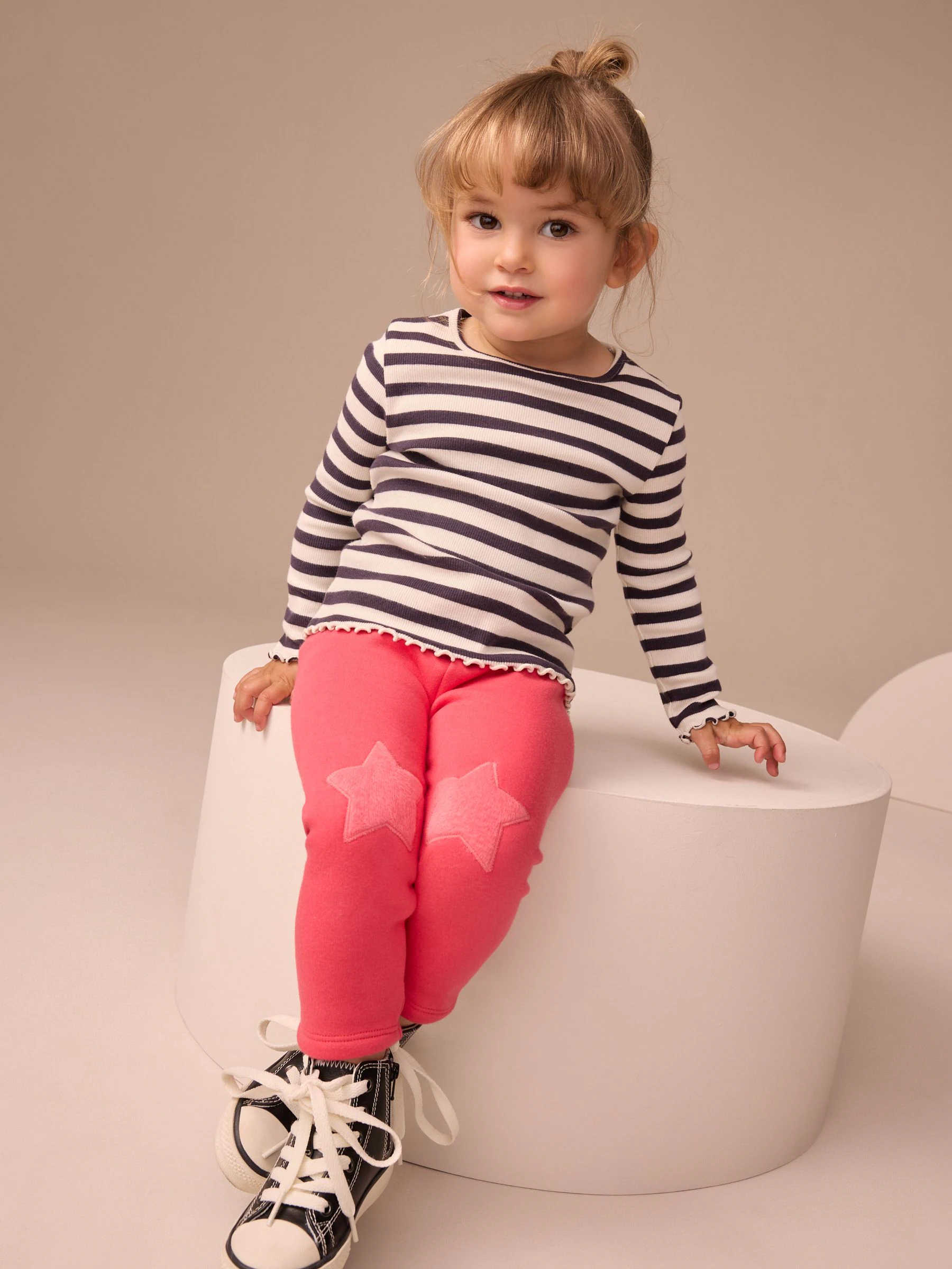 Rood - Behaaglijke legging (3mnd-7jr)
