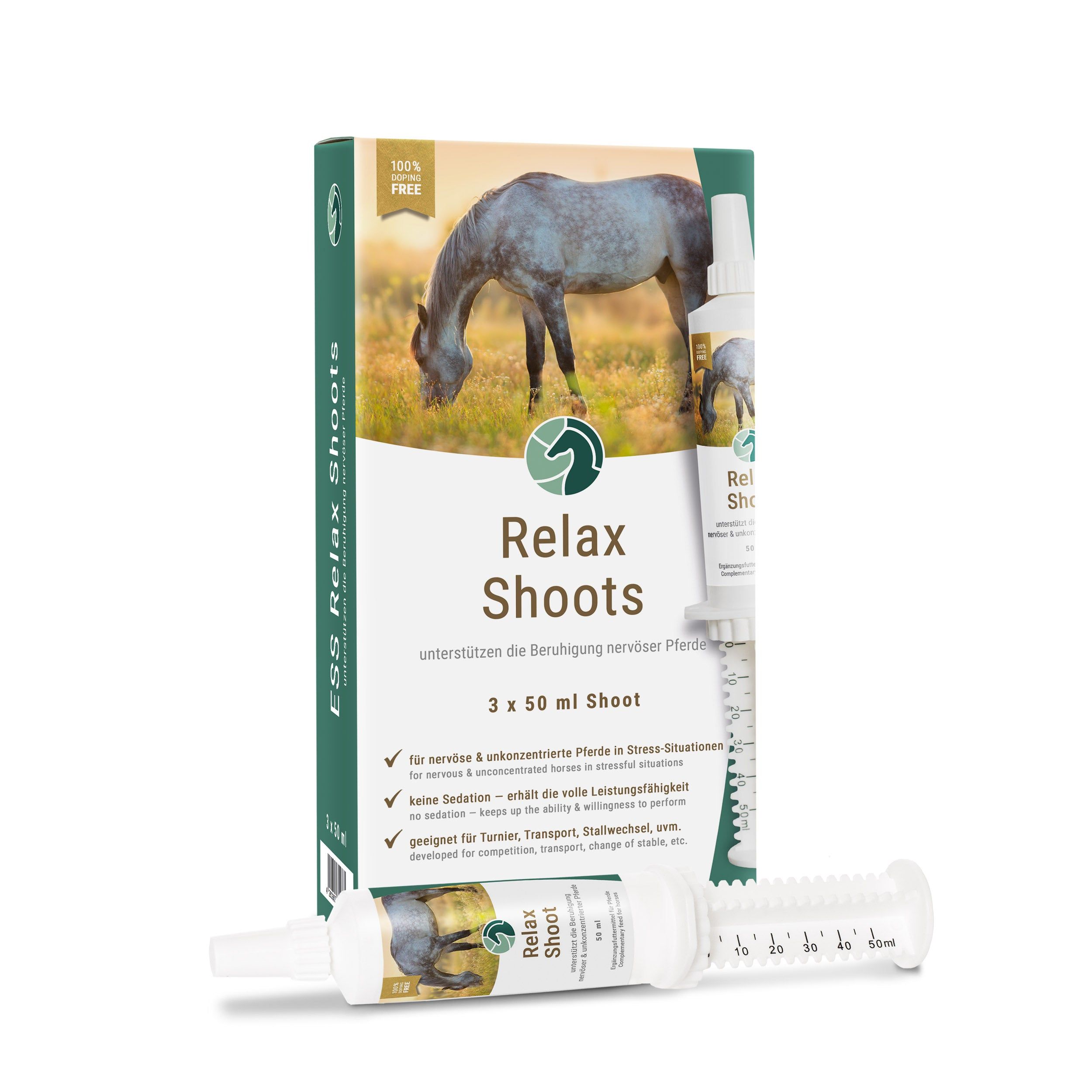 ESS Supplements Relax Shoots - bei Stress & Unruhe - dopingfrei