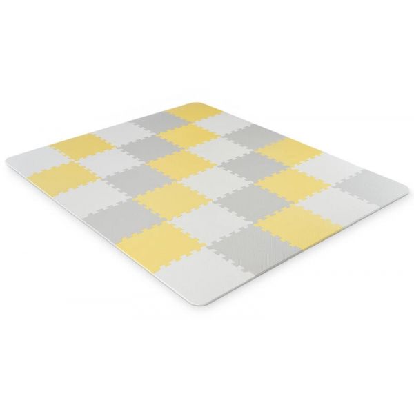 Kinderkraft Tapete de atividades até 150x180 cm Luno Yellow