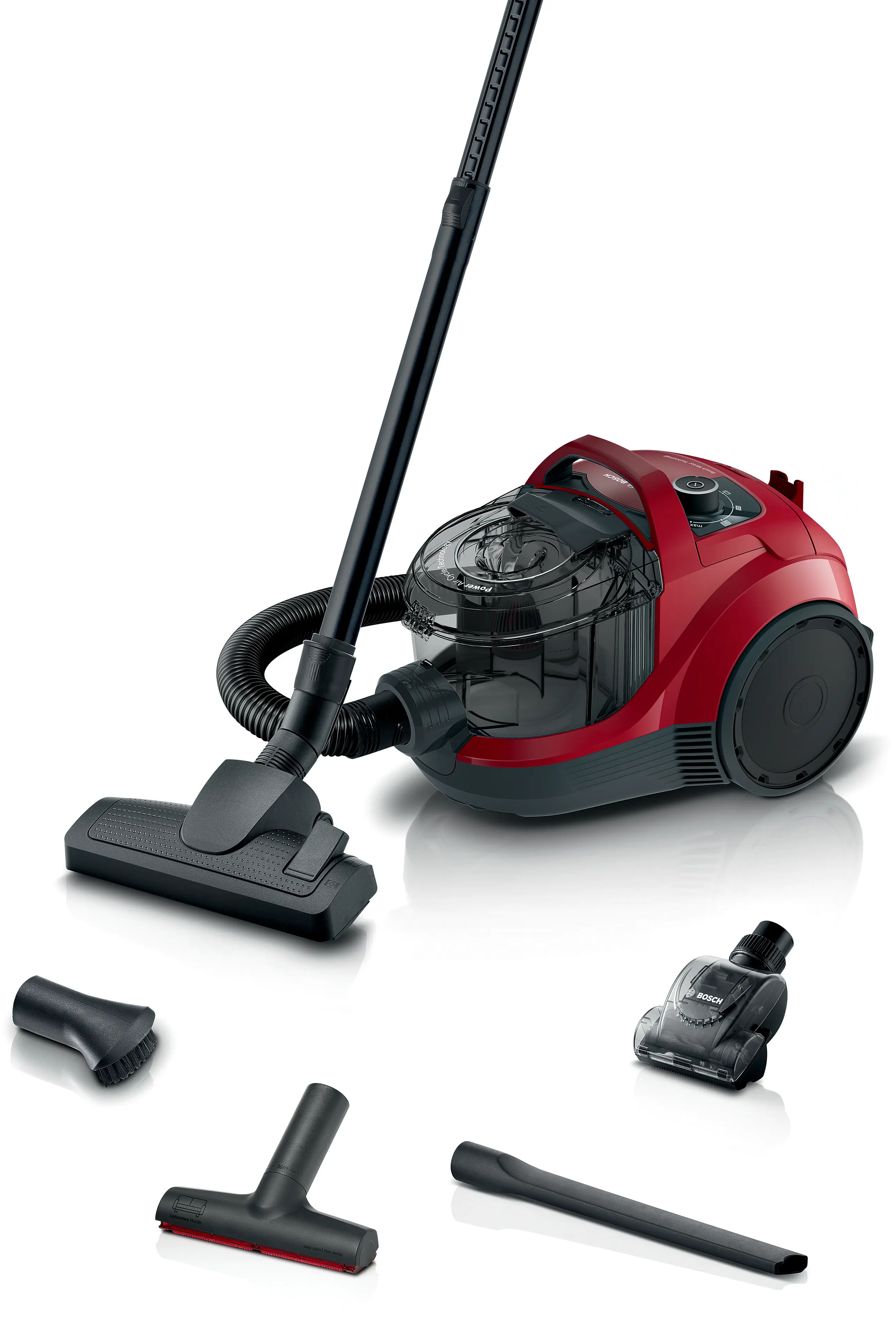 Serie 4 Stofzuiger zonder zak Rood