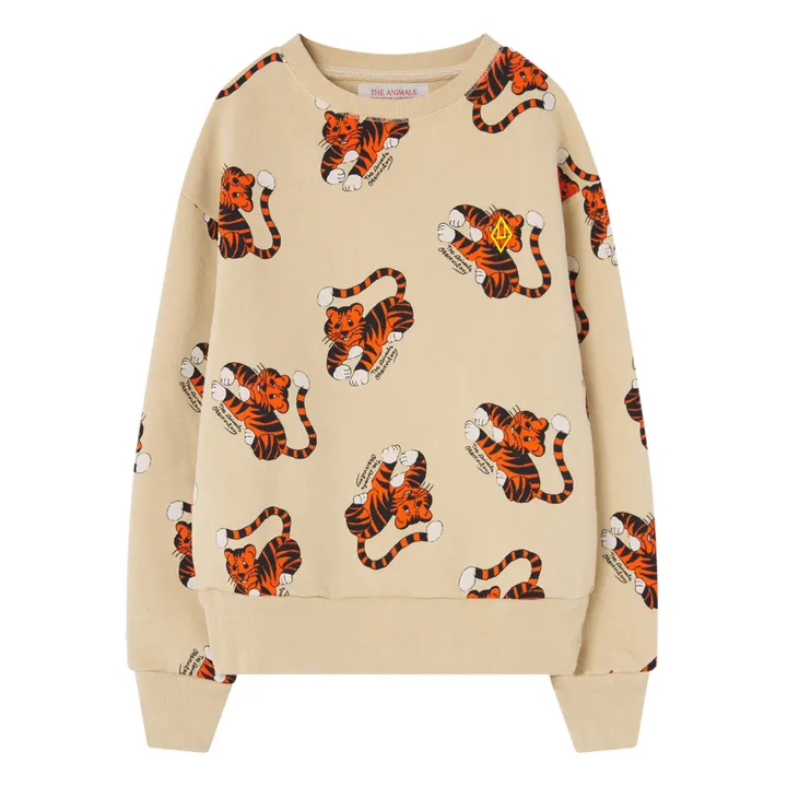 The Animals Observatory Sweat Bear Tigre | Beige