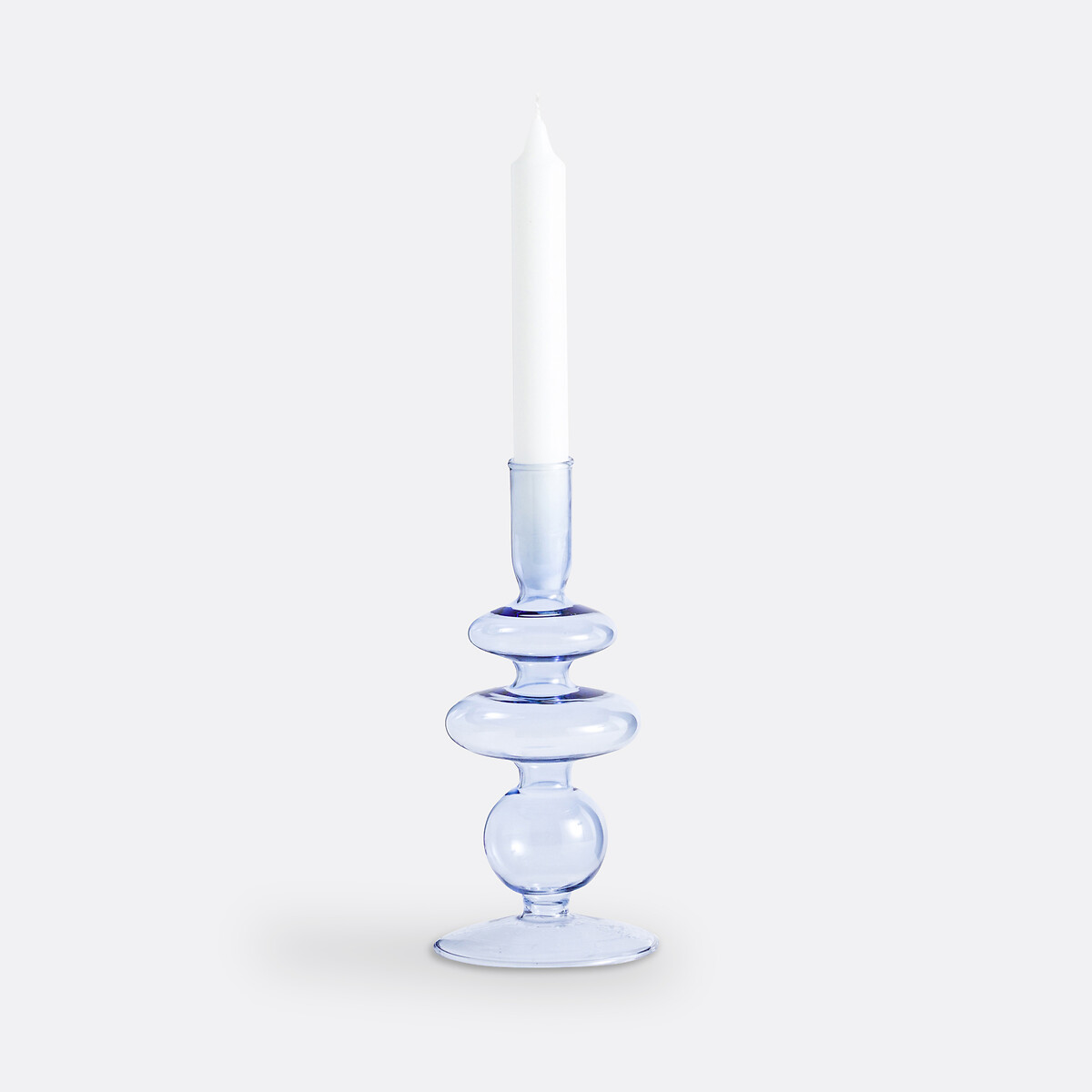LA REDOUTE INTERIEURS<br>Castiçal de vidro Alt.20 cm, Chilava