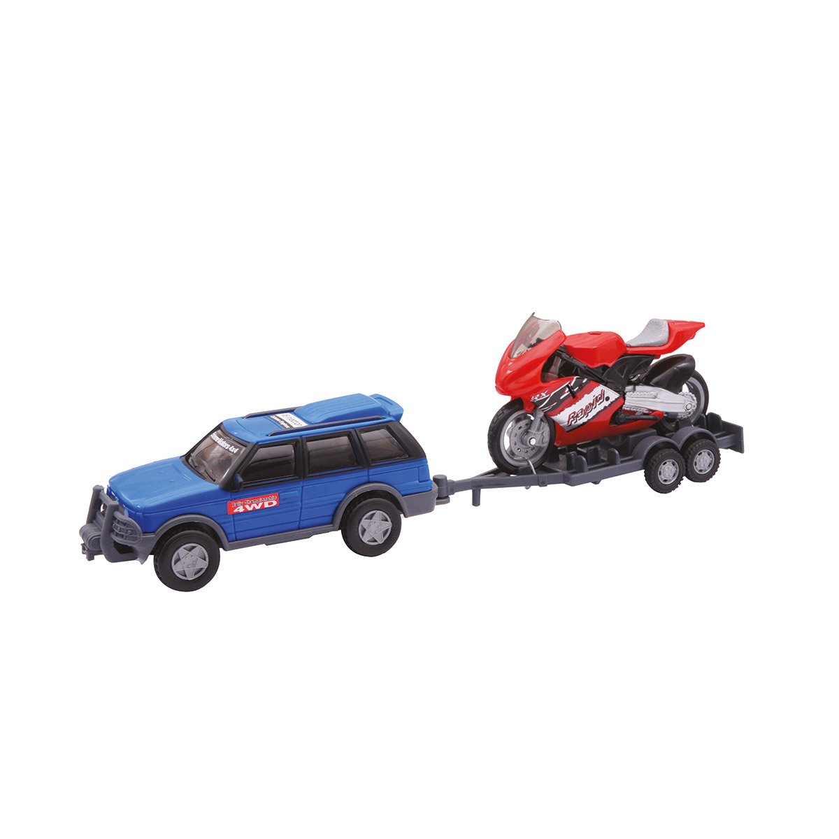 4X4 et remorque moto