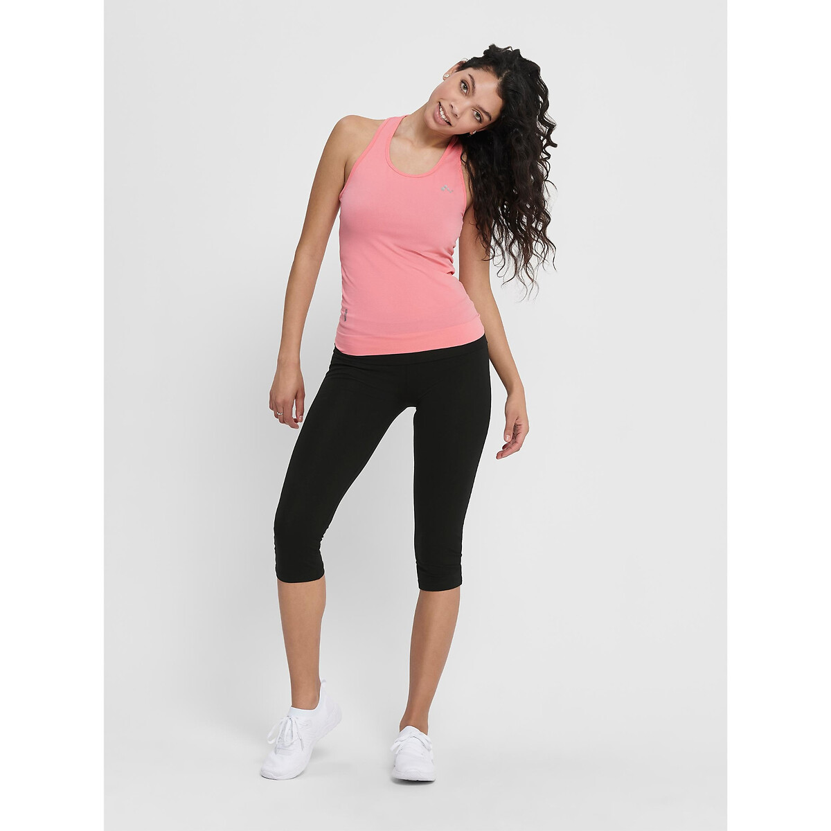 SOMENTE PARA JOGAR<br>Calças legging esportivas 3/4