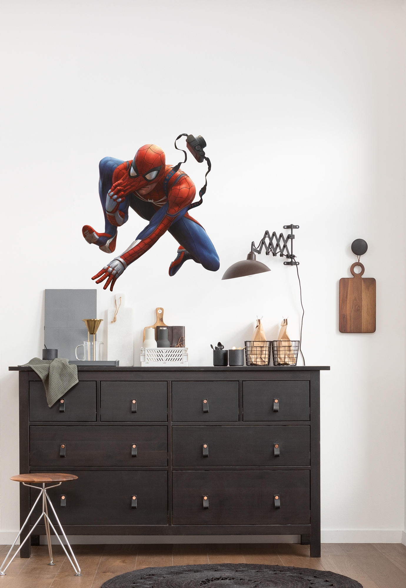 Komar Wandtattoo »Marvel Spider-Man Camera« 50 x 70 cm (Breite x Höhe) - Kinderzimmer, Wandsticker