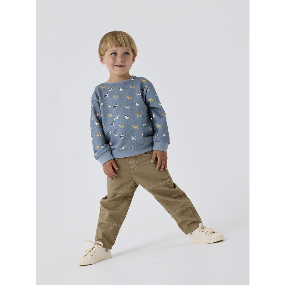Køb Name It Spring Lake Melange Barking Regular Sweatshirt