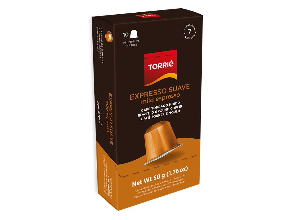 CÁPSULAS CAFÉ TORRIÉ EXPRESSO SUAVE 10 UN