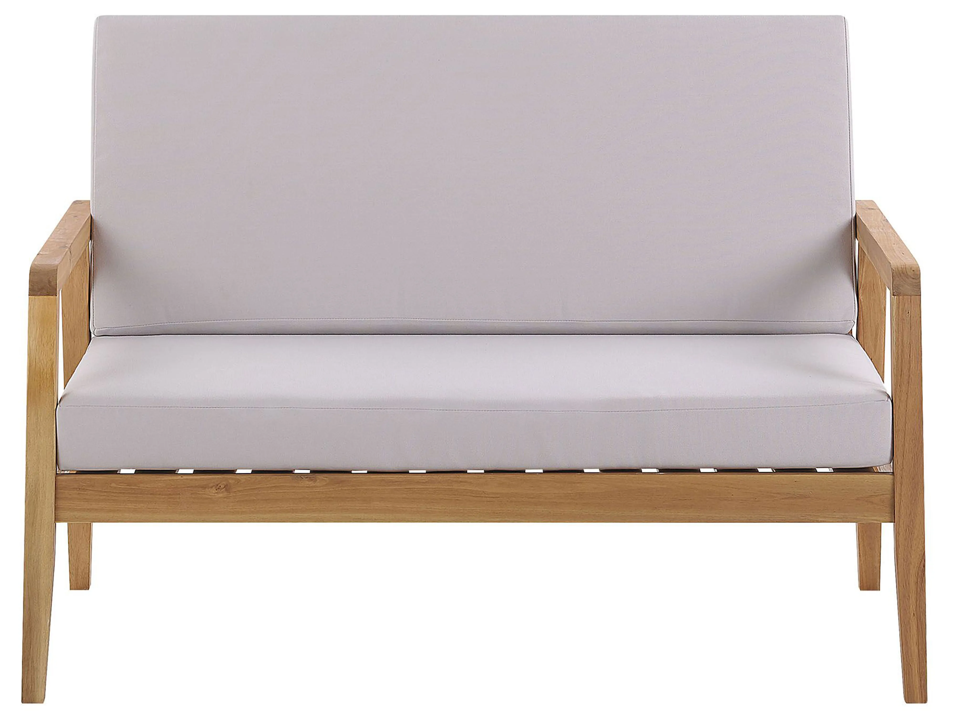 Loungeset met tafel 4-zits PALLANO Acaciahout Taupe