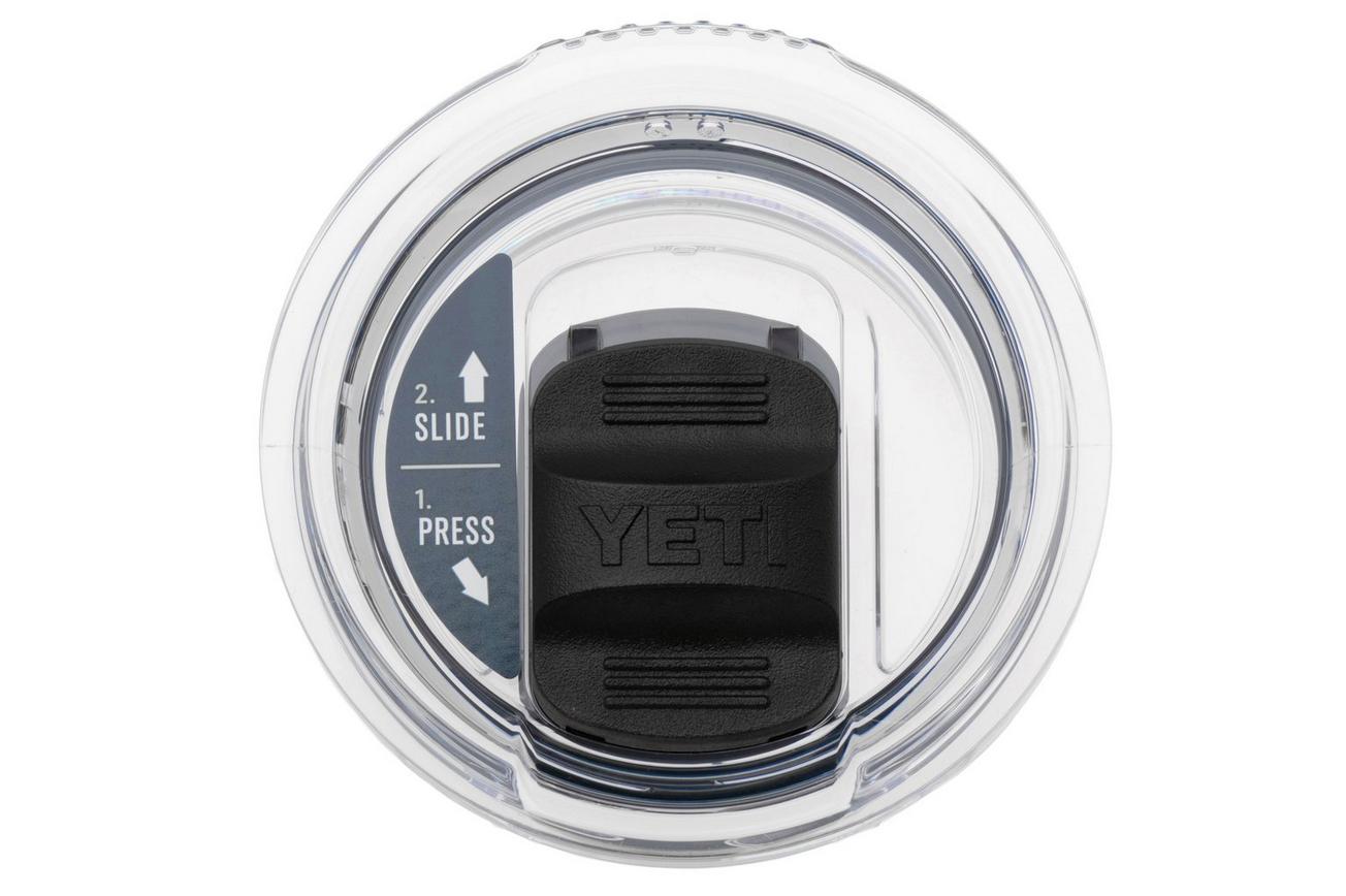 Yeti Rambler Travel Mug 20oz Stronghold Lid, Charcoal Grey, thermos reismok met deksel, 591 ml