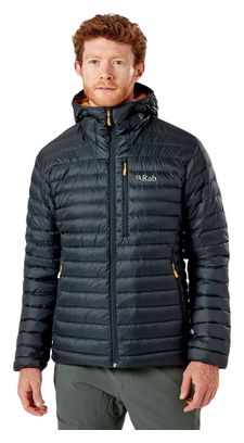 Doudoune Duvet Rab Microlight Alpine Gris Homme