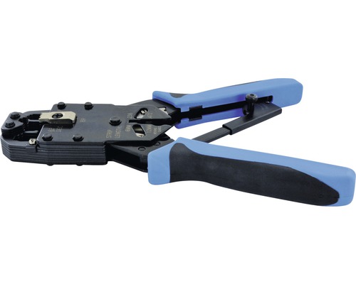 Universele krimptang voor RJ11-, RJ12-, RJ45-, 4P4C- en 4P2C-connectoren, Schwaiger NWZ10531