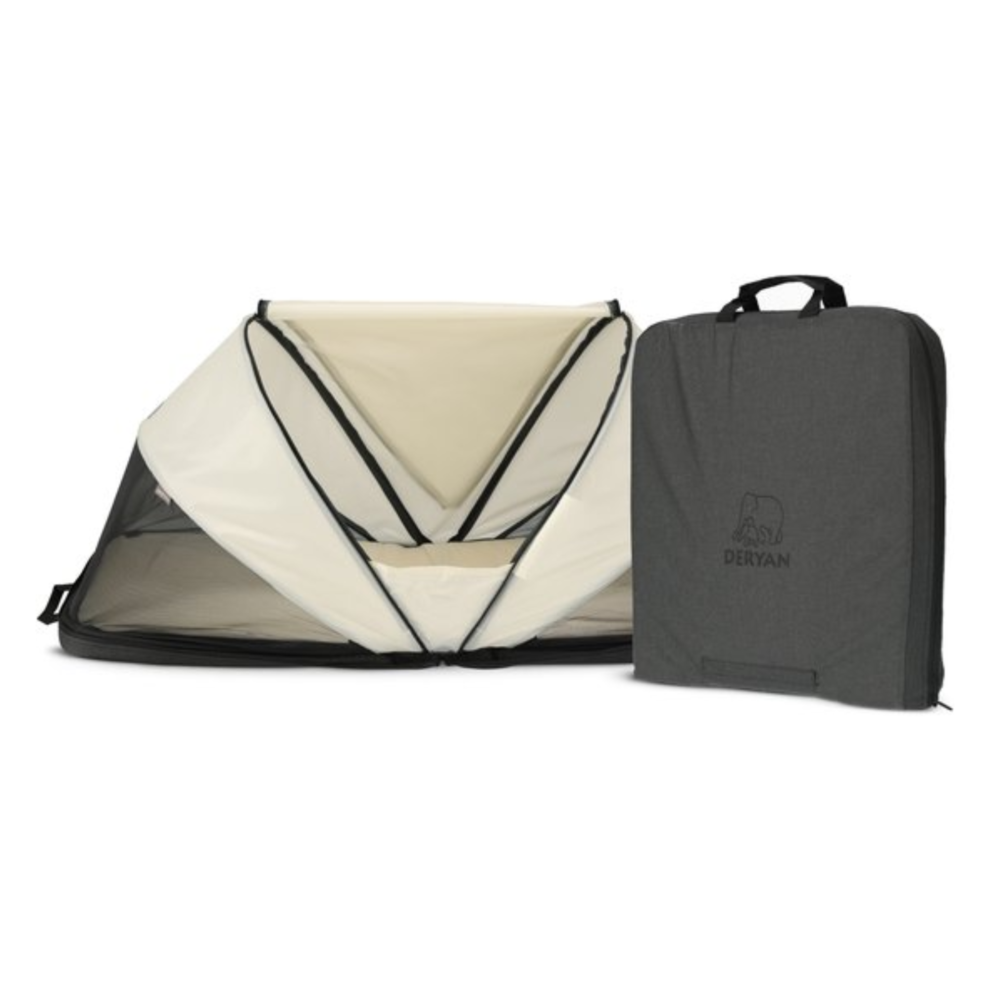 Deryan Cutey campingbedje - Cream