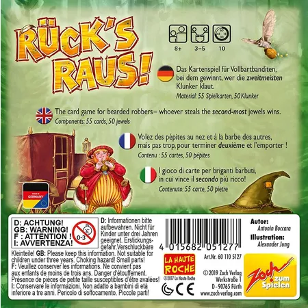 Zoch Rück´s raus!