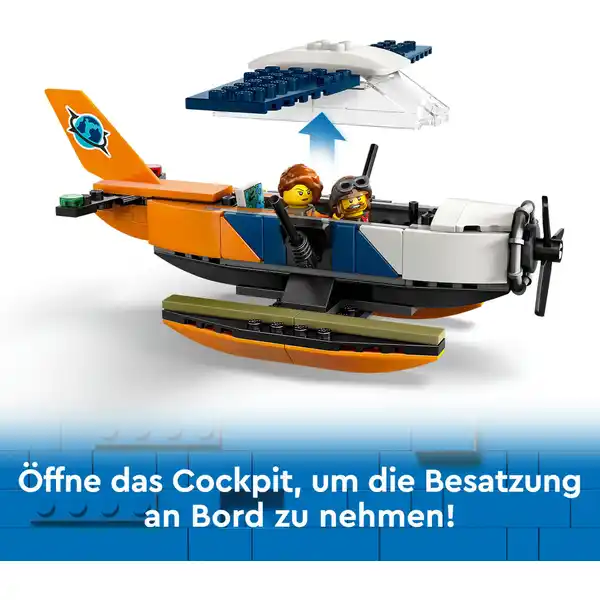 60425 Dschungelforscher-Wasserflugzeug