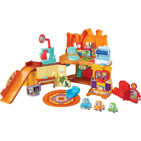 VTech Tut Tut Cory Flitzer - Corys Haus aus der TV-Serie auf Netflix und 3 Minifahrzeugen