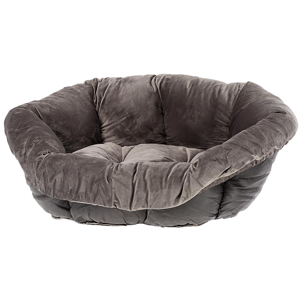 Ferplast coussin pour panier chien et chat sofa' prestige 6, en velours, matelas coussin rembourré pour lit pour chien et chat