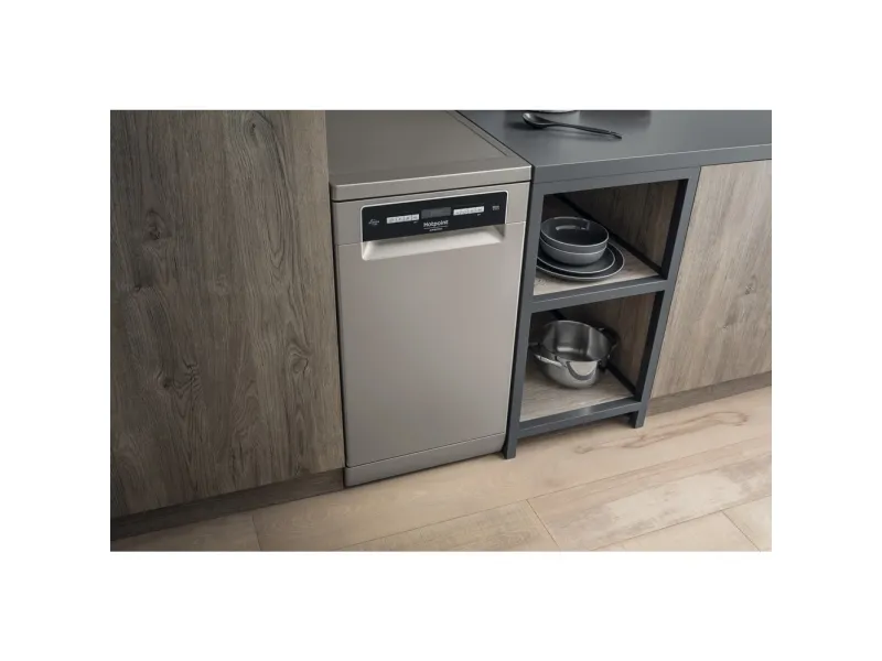 Hotpoint-Ariston HSFO 3T223 WC X - Opvaskemaskine - Rustfrit stål