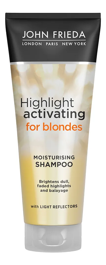 John Frieda Sheer Blonde Highlight Activating Moisturising Shampoo - 250 ml.