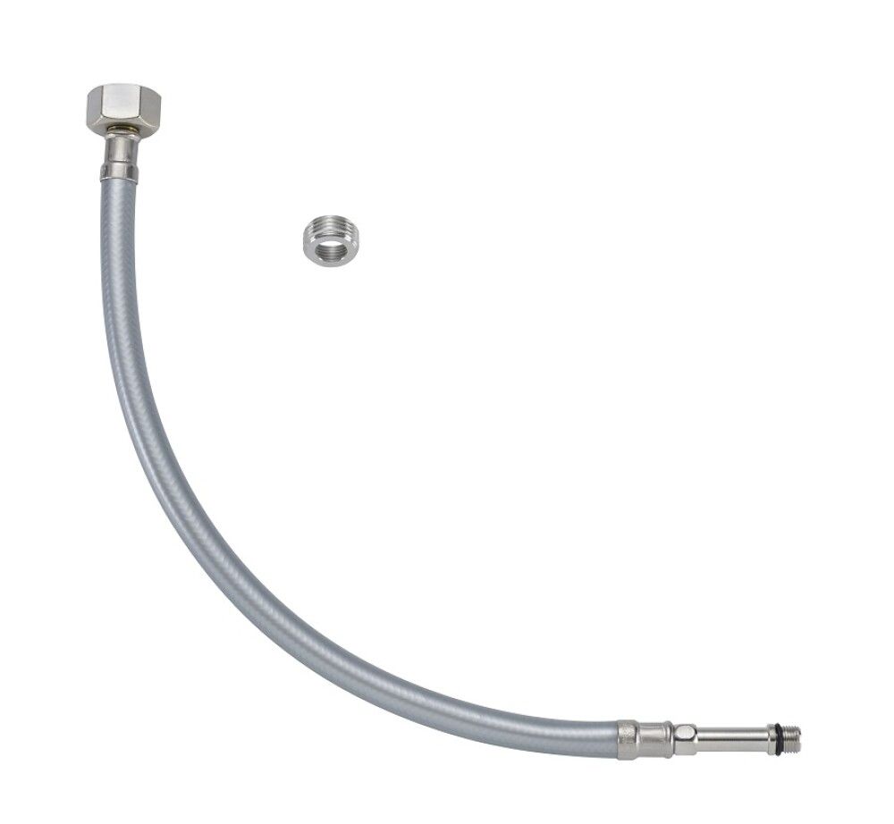 TILSLUTTNINGSSLANGE NEOPERL SOFTPEX M10MM X 1/2L 4 GRÅ
