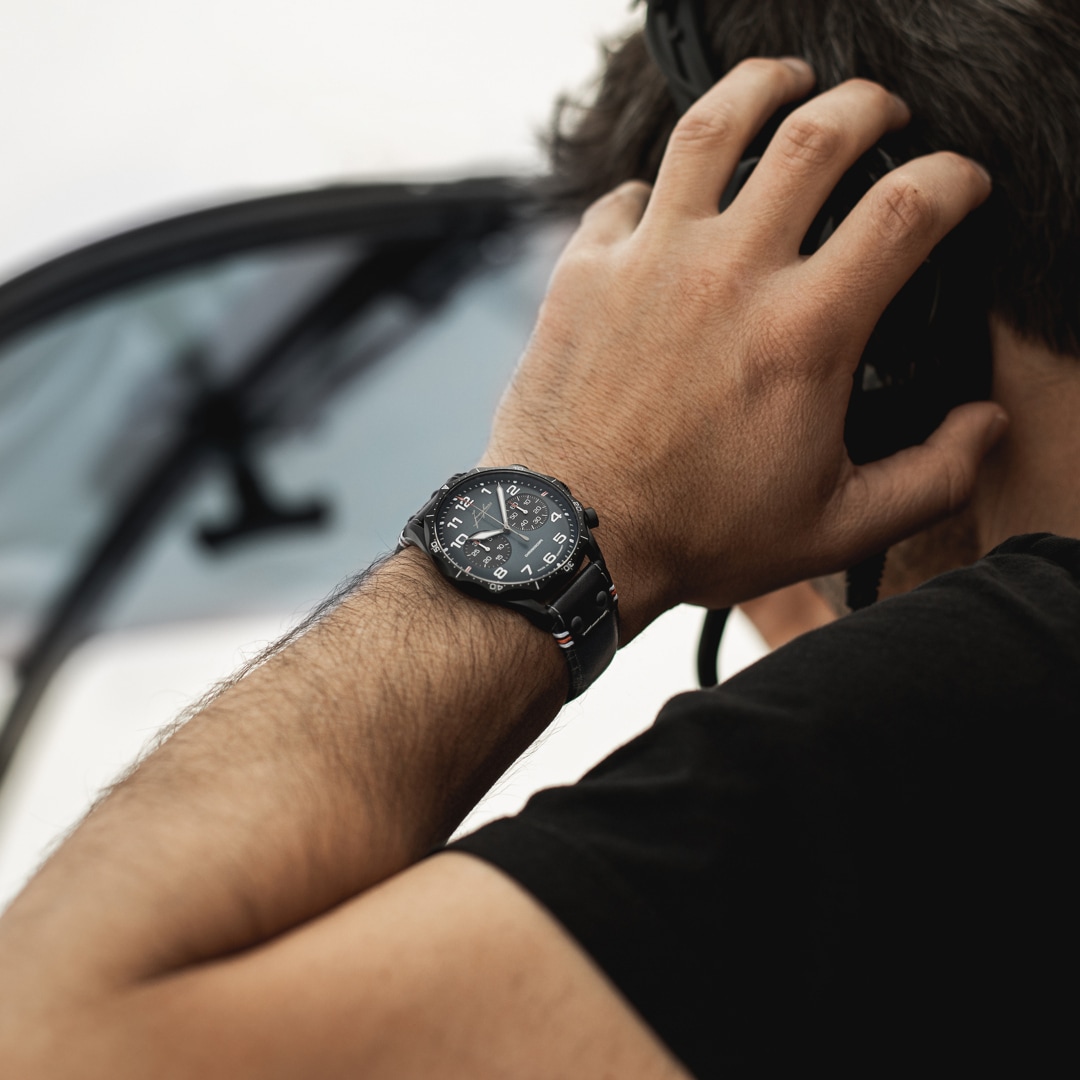 Junghans Meister Pilot Chronoscope Automatik Limited Edition