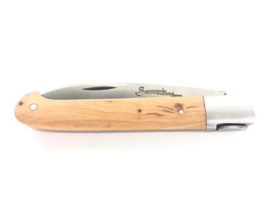 Sauveterre 9 cm 1 Mitre Genévrier Couteau de poche par Laguiole en Aubrac