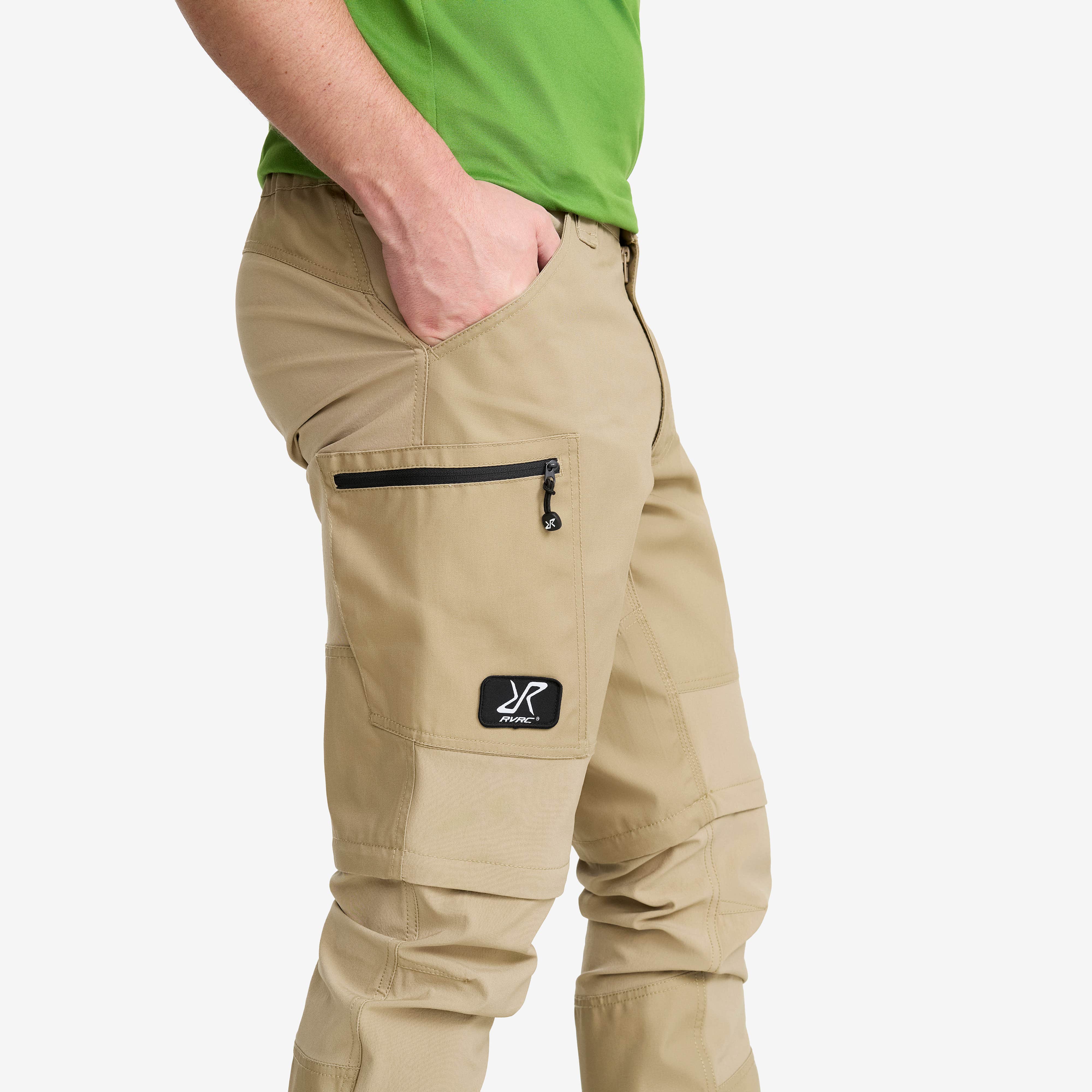 Nordwand Pro Zip-off Pants Herre Khaki