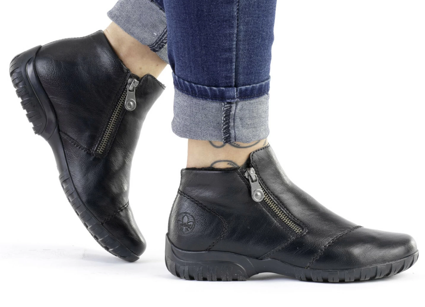 Rieker Bootie mit Ziersteppung