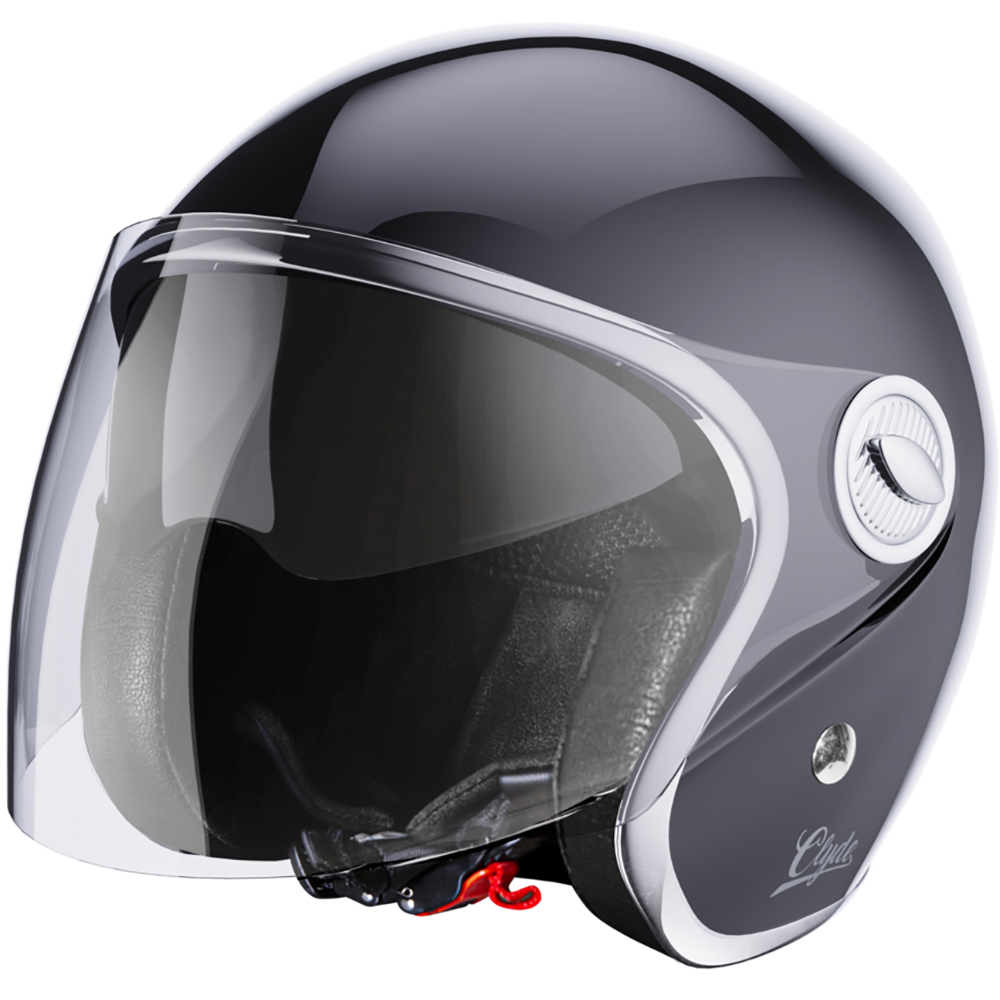 Stormer - Casque Clyde Noir Brillant
