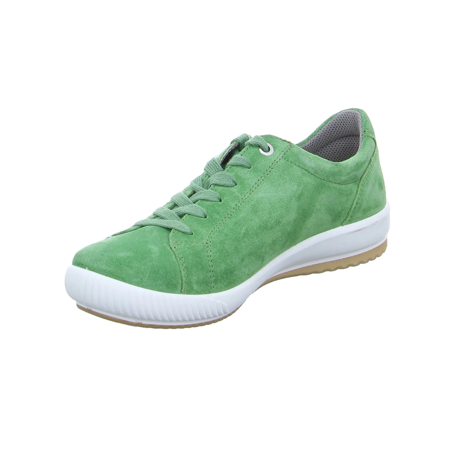 LEGERO Schnürschuh Grün Leder