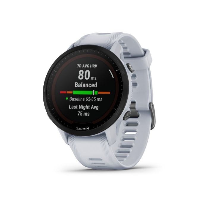 Garmin Unisex Ure Forerunner® 955 Solar Hvid