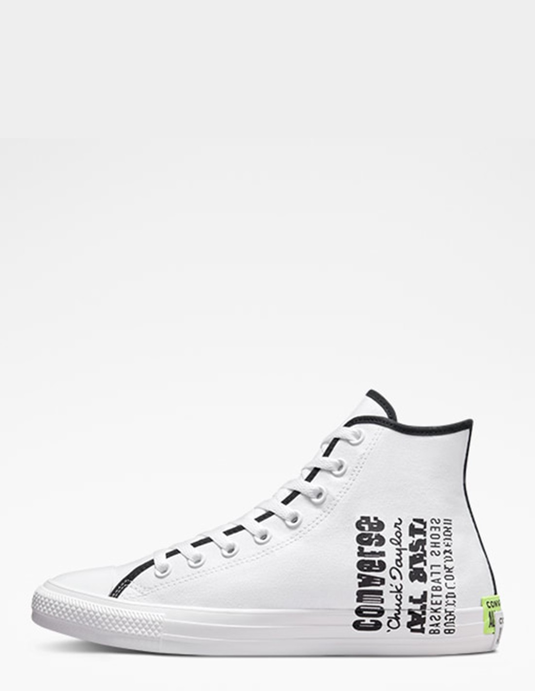 converse Sneakers montantes homme ctas hi blanc noir