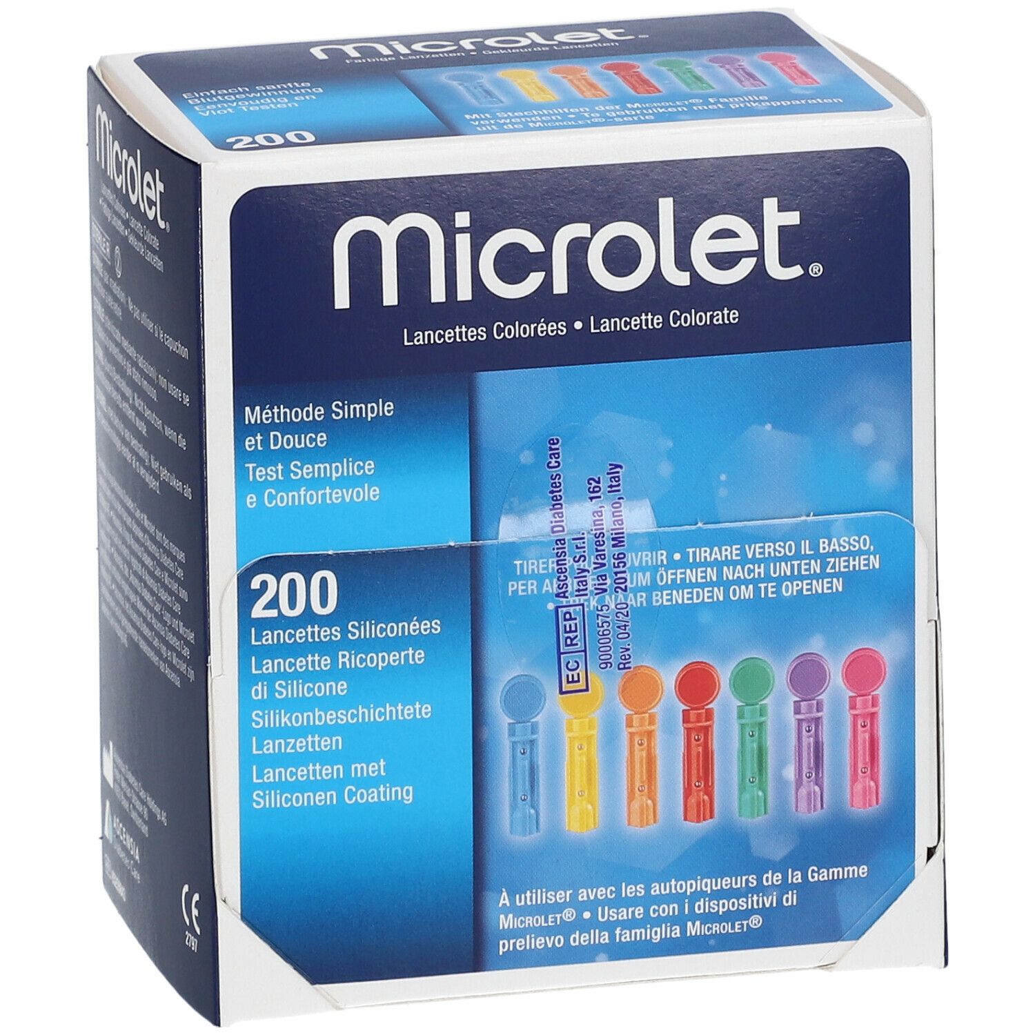 Microlet® Lanzetten farbig