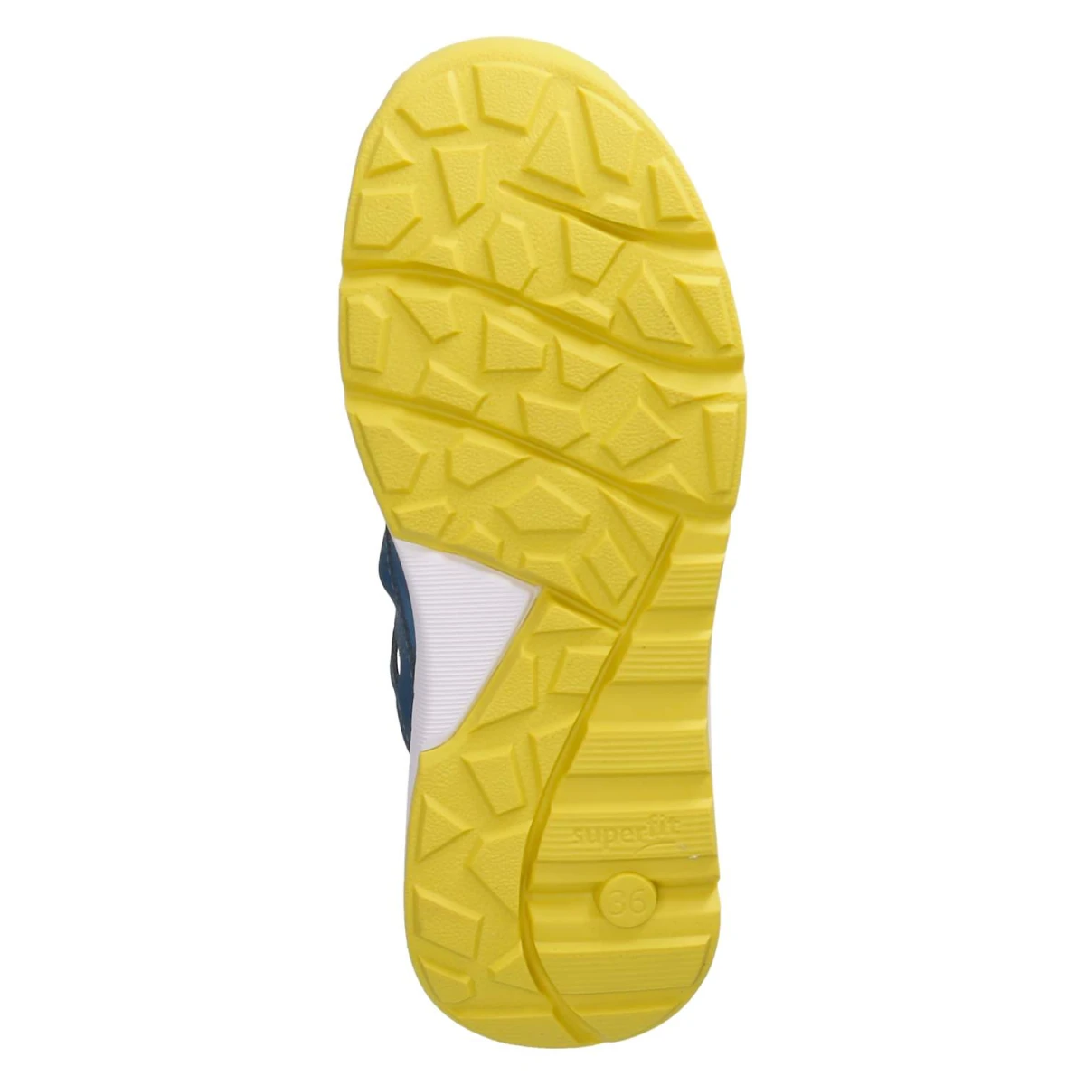 SuperfitLow Sneaker FREE RIDE - BLAU/GELB