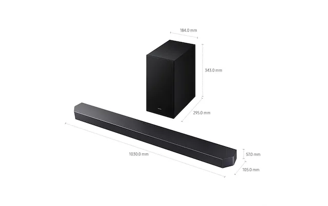 Samsung Soundbar »HW-Q600F« 3.1.2 ( ) Verbindungsart: Bluetooth, HDMI, Toslink