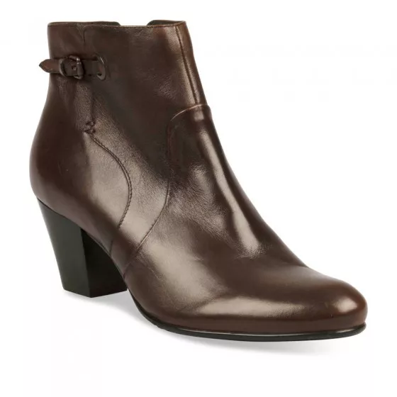 Bottines MARRON MEGIS ELEGANT