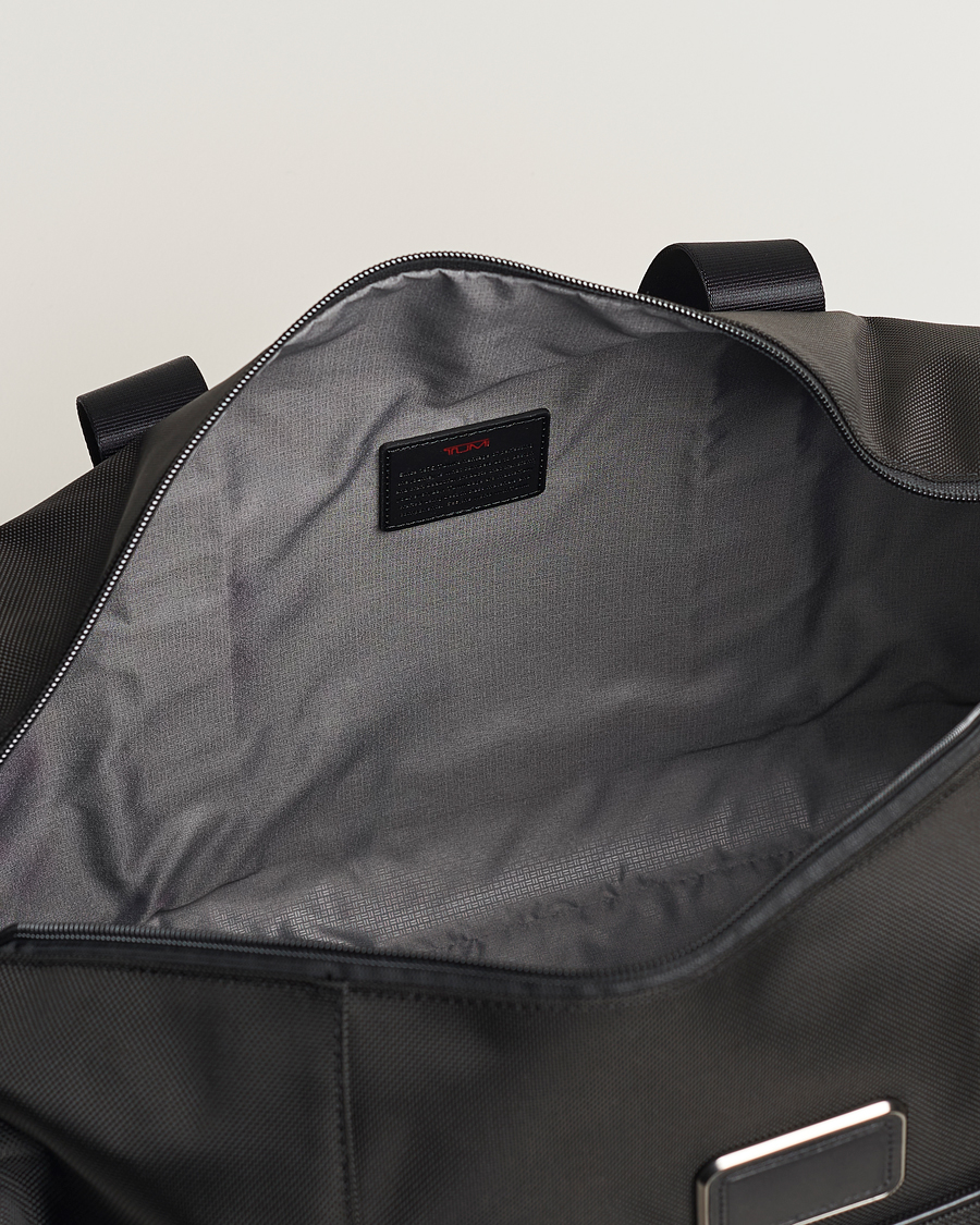 TUMI Alpha 3 Double Expansion Satchel Black