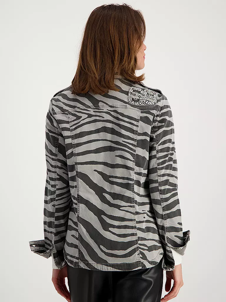 MONARI Overshirt grau