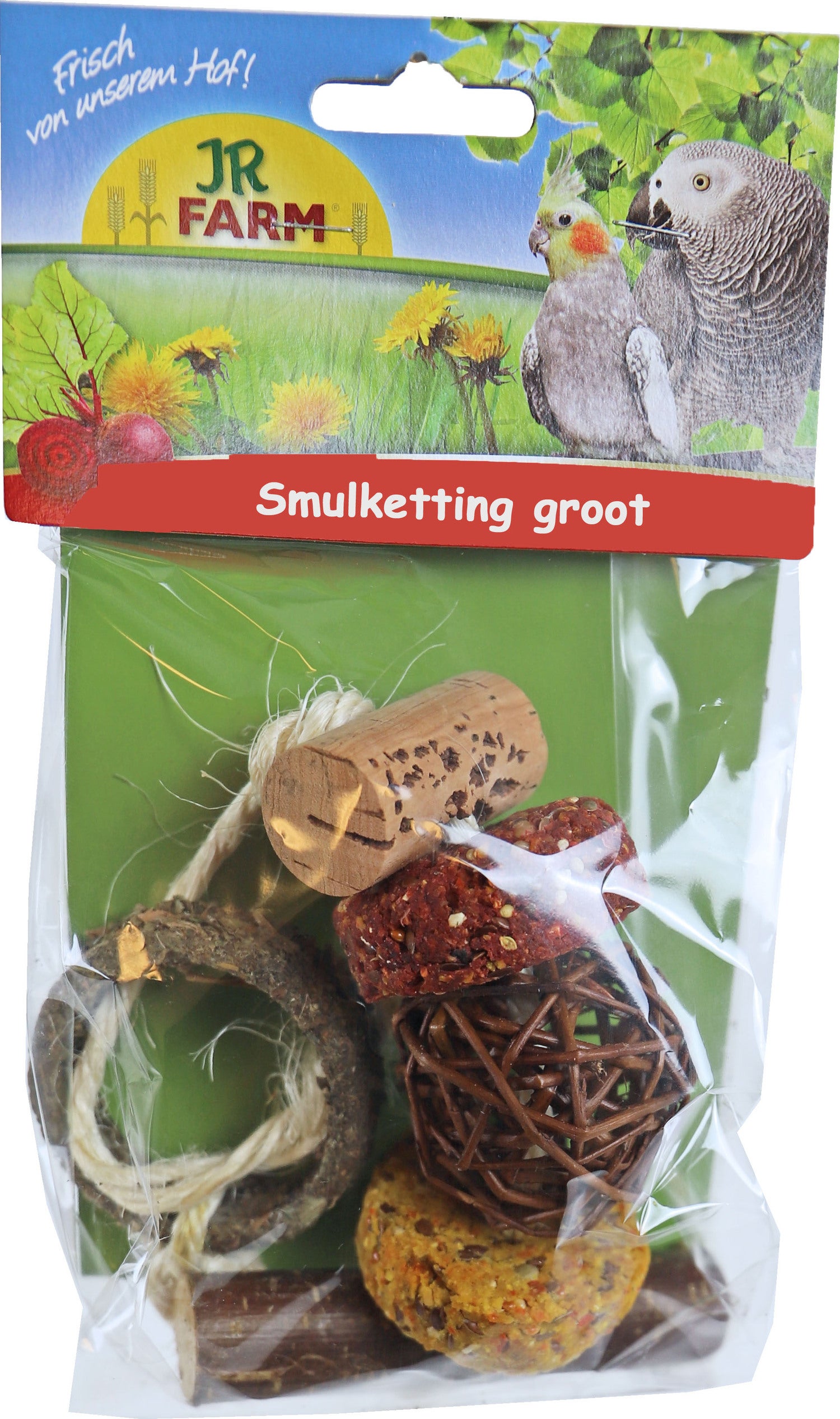 JR Farm Parkiet/Papegaai Smulketting Groot 100 g