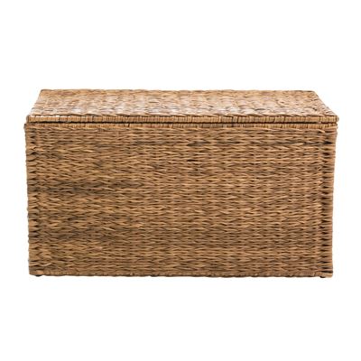 Coffre de rangement en résine tressée