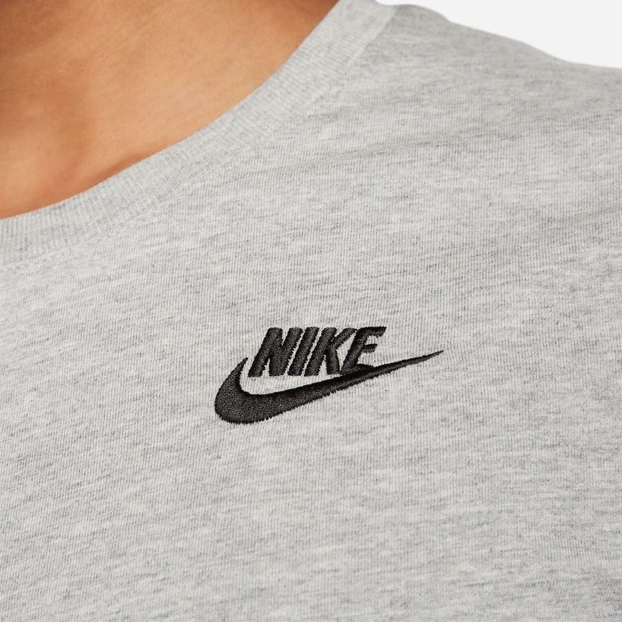 Nike T-Shirt NSW Club - Gris/Noir Femme