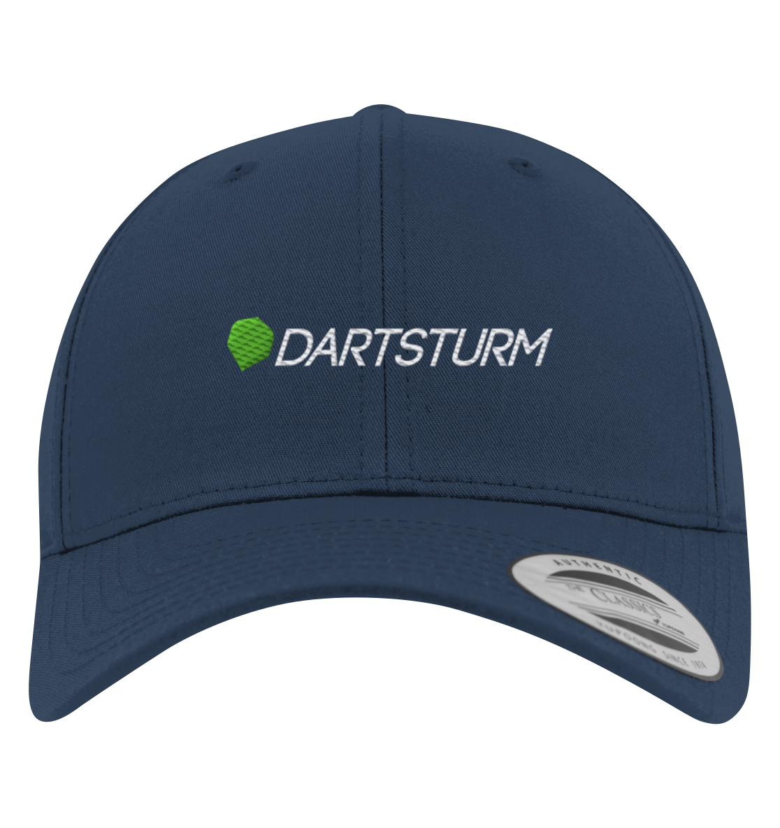DartSturm - Logo Weiß Baseball Cap