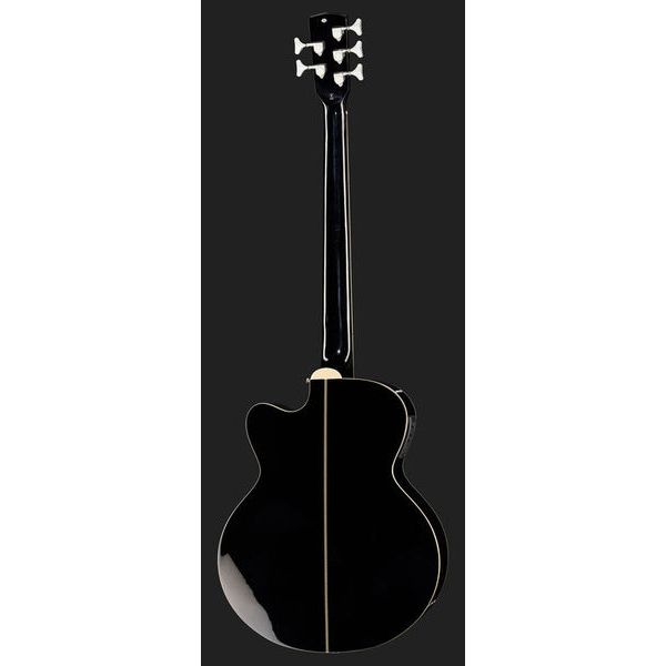 Harley Benton B-35BK-FL Acoustic Bass Bundle