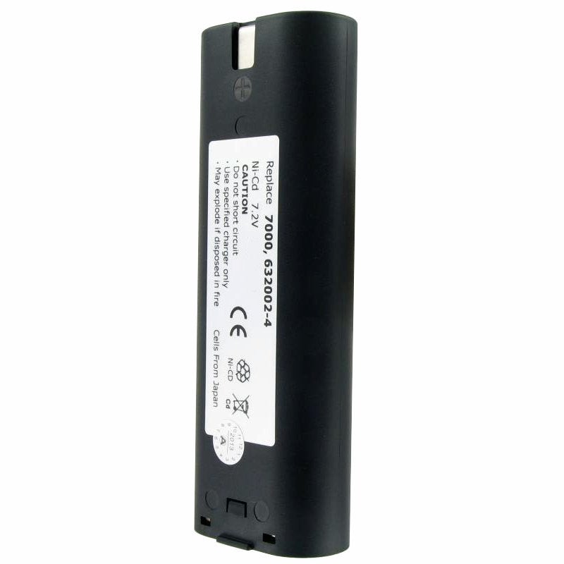 Accu geschikt voor Workmaster 190100, 190130, 190155, 7,2 Volt 2,0Ah NiMH