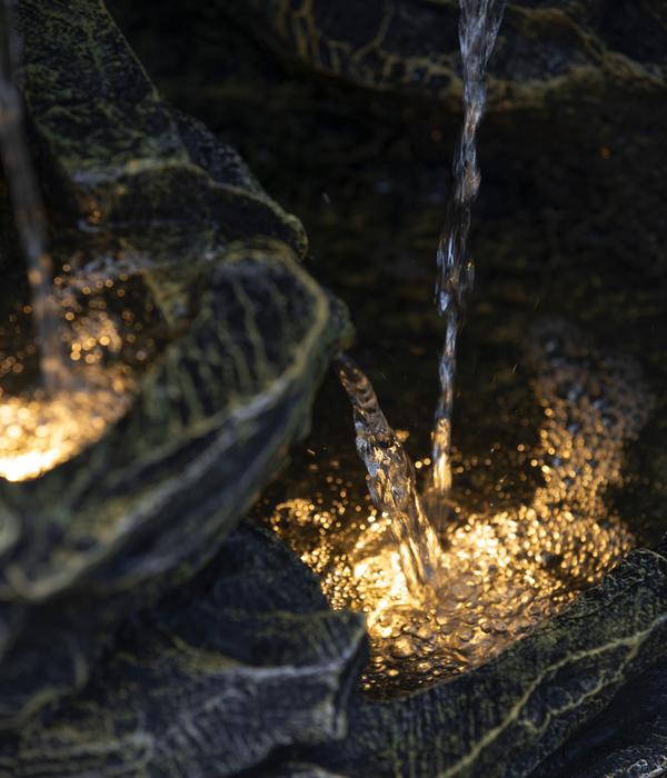 Dehner Polyresin-Gartenbrunnen Salto,