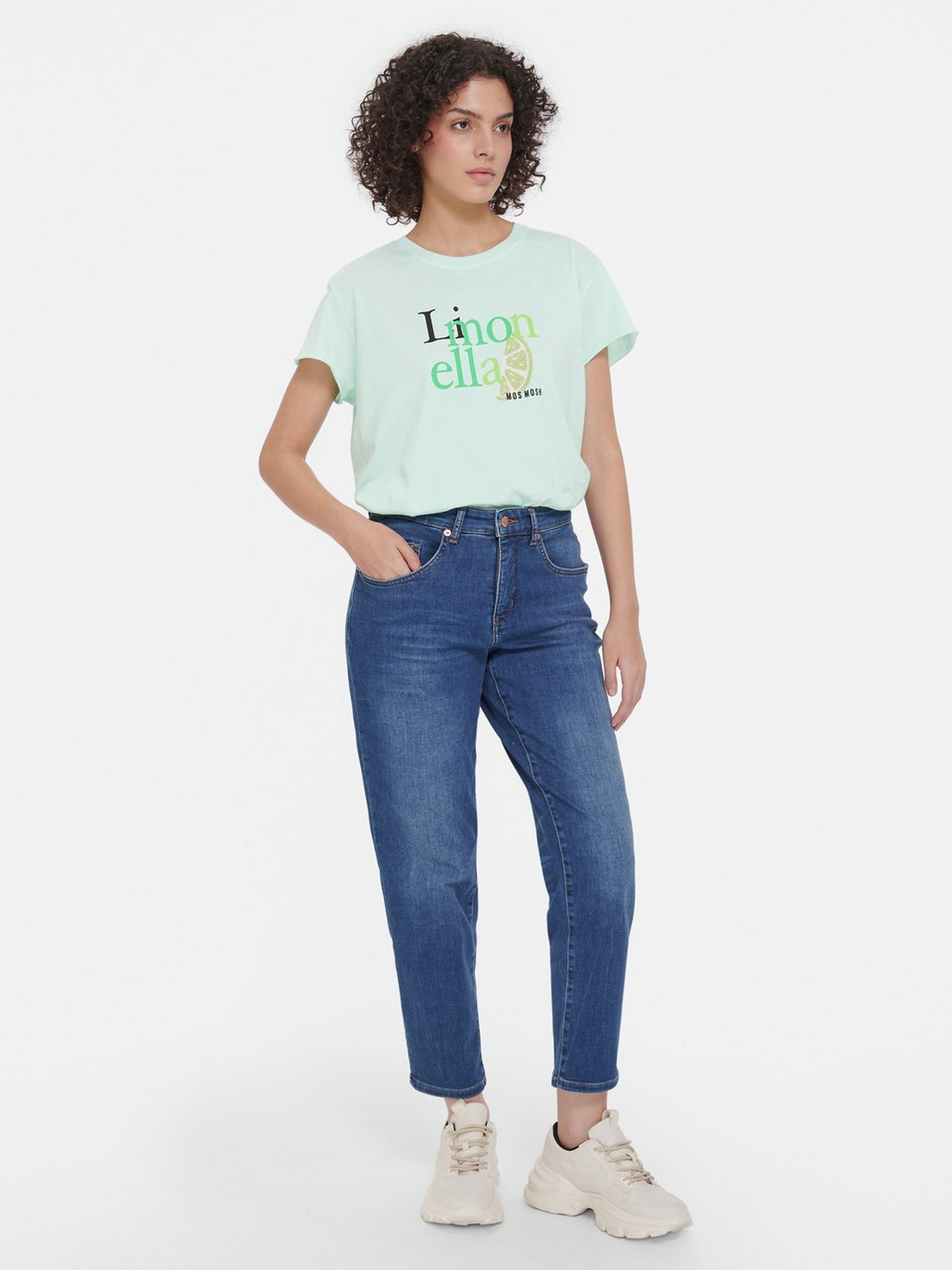 Rundhals-Shirt