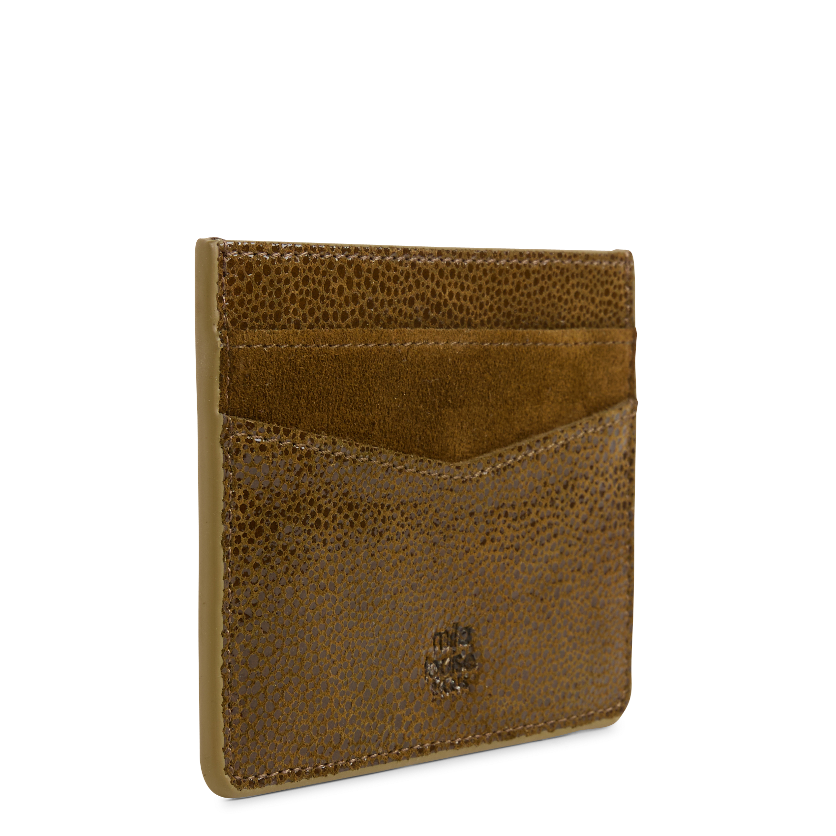 OLAE - Porte-cartes cuir| Kaki
