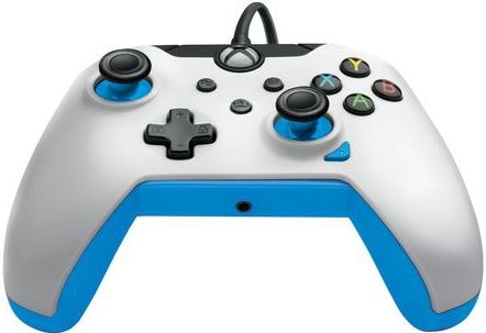 PDP - Wired Controller - Ion White - Bedrade Controller voor Xbox Series/Xbox One