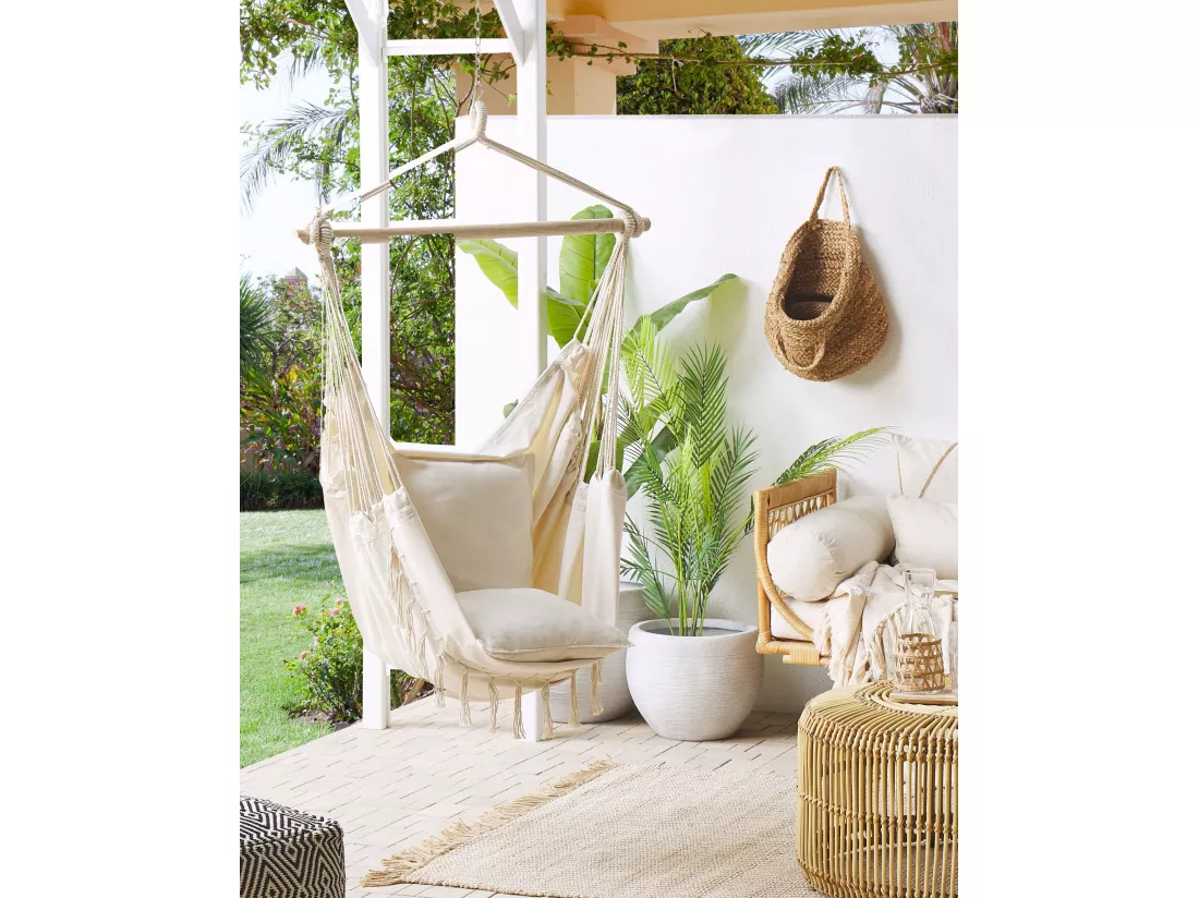 Fauteuil suspendu BONEA Coton Beige